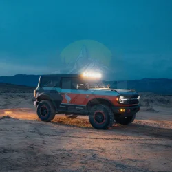 Lampy KC Hilites Titan Gravity LED Ford Bronco